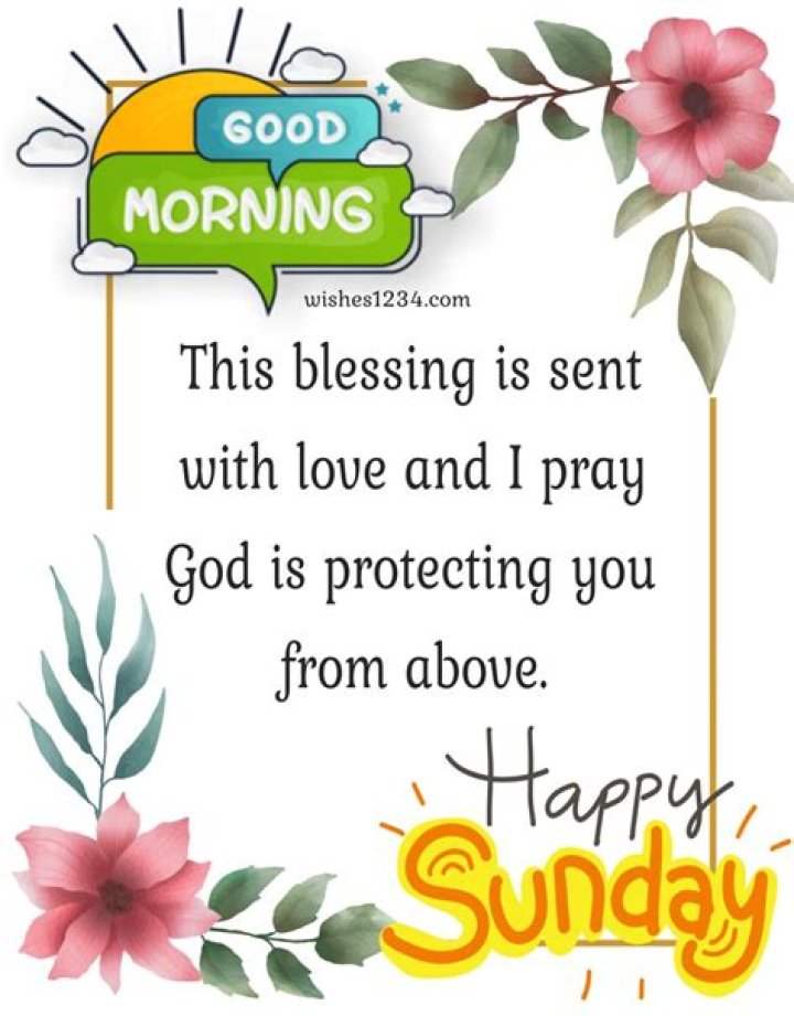 A Blessed Sunday: A Message Of Hope, Love, And Renewal