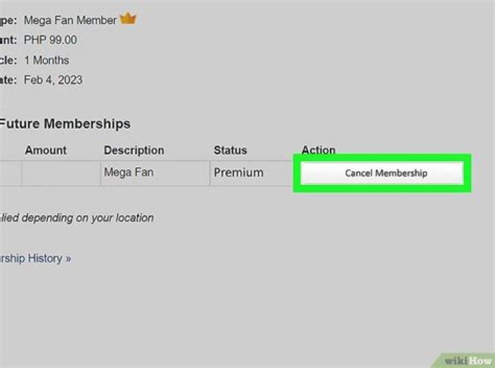 How to cancel winc membership