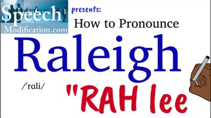 How to pronounce raleigh