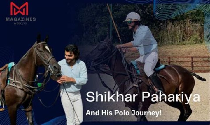 Shikhar Pahariya: The Son Of A Renowned Politician