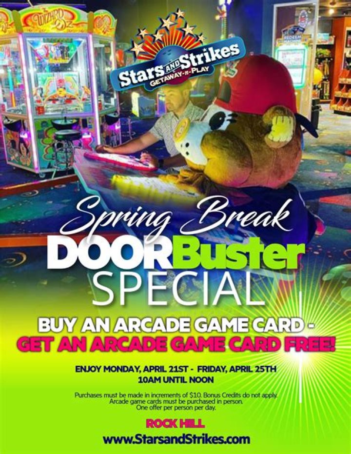 See Stars And Strikes Family Entertainment Center In Rock Hill With Our Comprehensive Photo Gallery