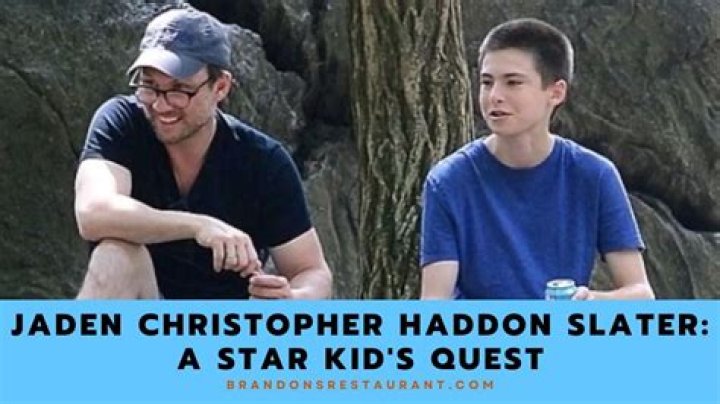 The Ultimate Guide To Jaden Christopher Haddon Slater