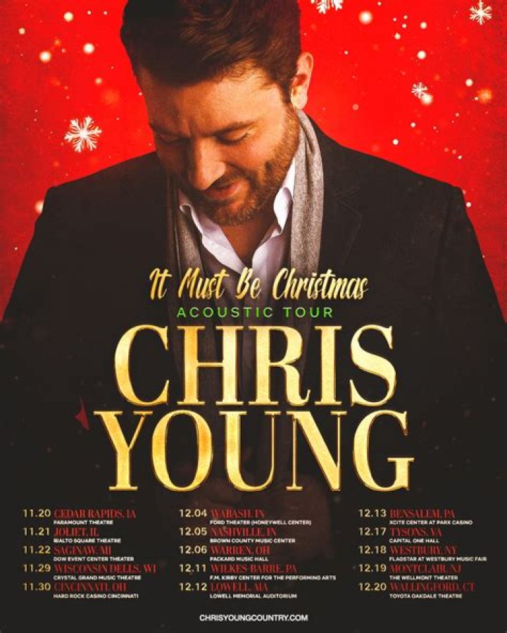 What Time Does The Chris Young Concert Start Tonight?