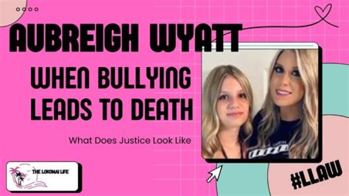 Who's Behind The Bullying Of Aubreigh Wyatt?